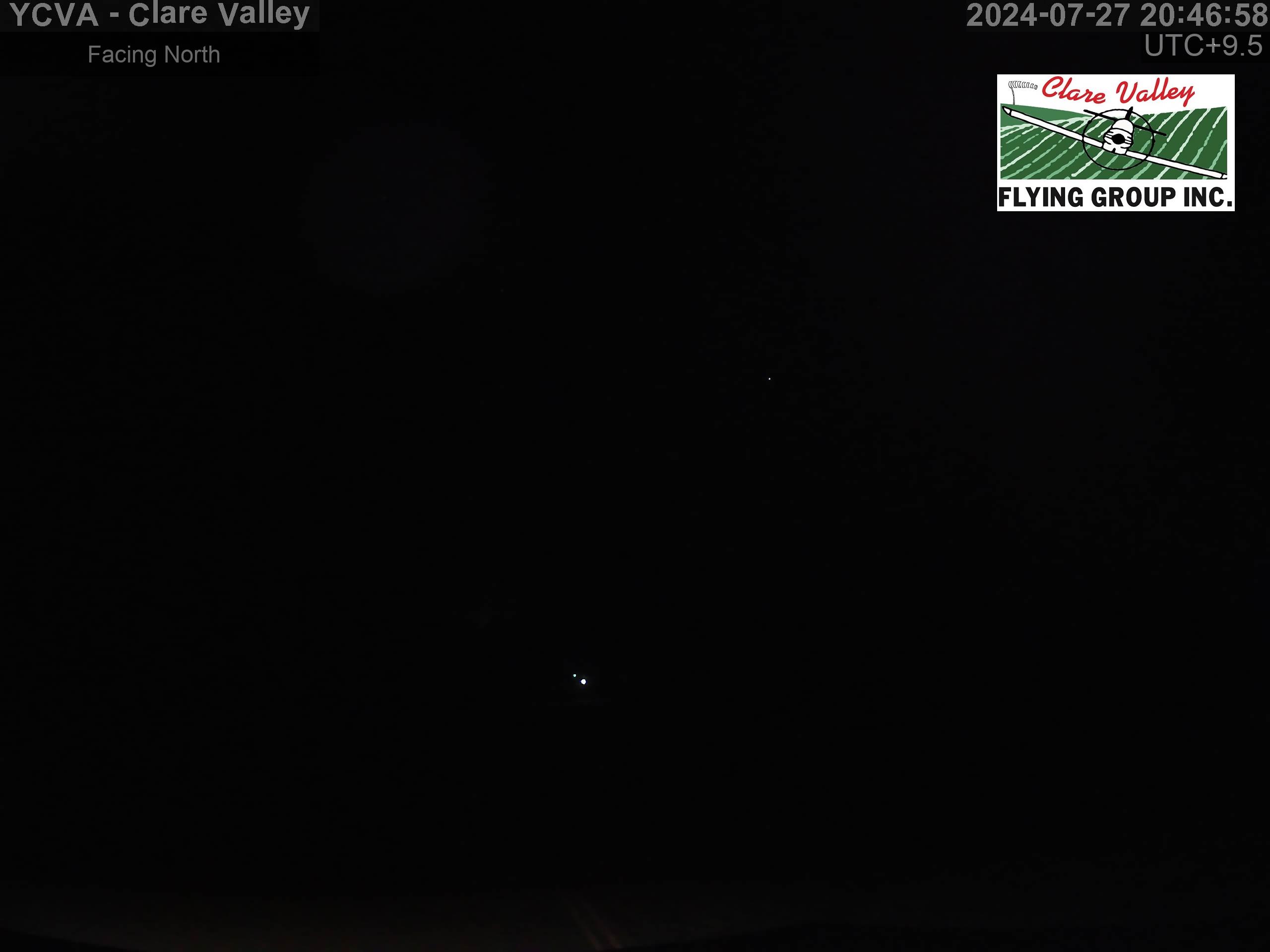 Clare Valley Aerodrome Webcam Facing North