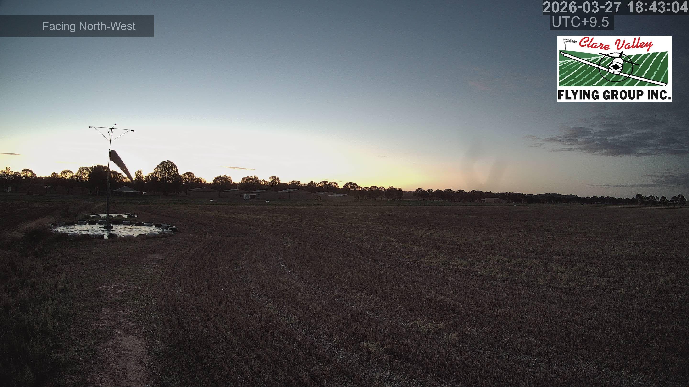 iClare Valley Aerodrome Webcam Facing South